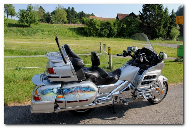 Unsere GoldWing 1800 (Modell 2005)