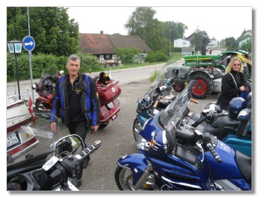 MOTORRADGOTTESDIENST IN ARBON VOM 03. JUNI 2007  (MIT MOSTINDIER STAMM)