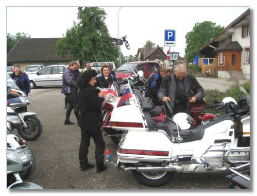 MOTORRADGOTTESDIENST IN ARBON VOM 03. JUNI 2007  (MIT MOSTINDIER STAMM)