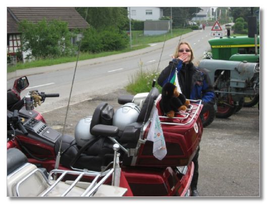 MOTORRADGOTTESDIENST IN ARBON VOM 03. JUNI 2007  (MIT MOSTINDIER STAMM)
