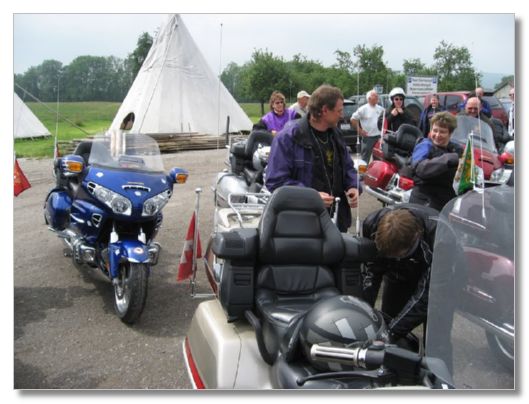 MOTORRADGOTTESDIENST IN ARBON VOM 03. JUNI 2007  (MIT MOSTINDIER STAMM)