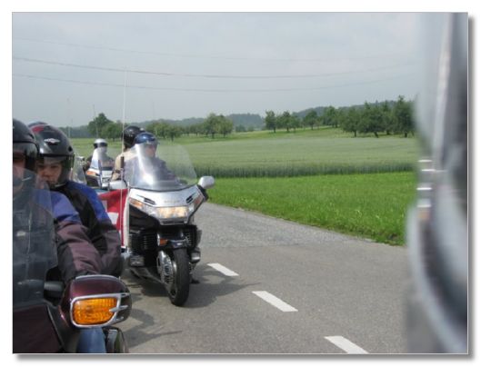 MOTORRADGOTTESDIENST IN ARBON VOM 03. JUNI 2007  (MIT MOSTINDIER STAMM)