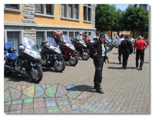 MOTORRADGOTTESDIENST IN ARBON VOM 03. JUNI 2007  (MIT MOSTINDIER STAMM)