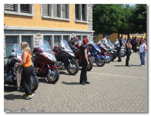 MOTORRADGOTTESDIENST IN ARBON VOM 03. JUNI 2007  (MIT MOSTINDIER STAMM)