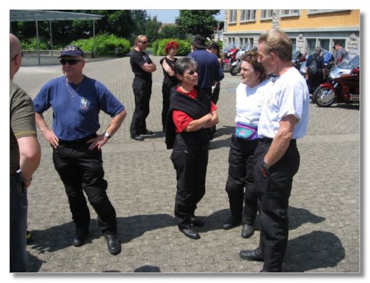 MOTORRADGOTTESDIENST IN ARBON VOM 03. JUNI 2007  (MIT MOSTINDIER STAMM)