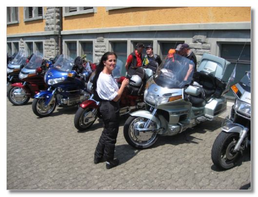 MOTORRADGOTTESDIENST IN ARBON VOM 03. JUNI 2007  (MIT MOSTINDIER STAMM)
