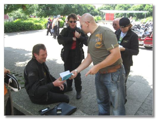MOTORRADGOTTESDIENST IN ARBON VOM 03. JUNI 2007  (MIT MOSTINDIER STAMM)