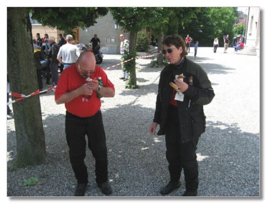 MOTORRADGOTTESDIENST IN ARBON VOM 03. JUNI 2007  (MIT MOSTINDIER STAMM)