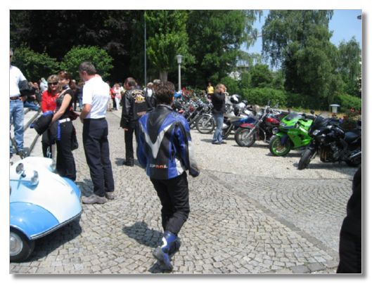MOTORRADGOTTESDIENST IN ARBON VOM 03. JUNI 2007  (MIT MOSTINDIER STAMM)