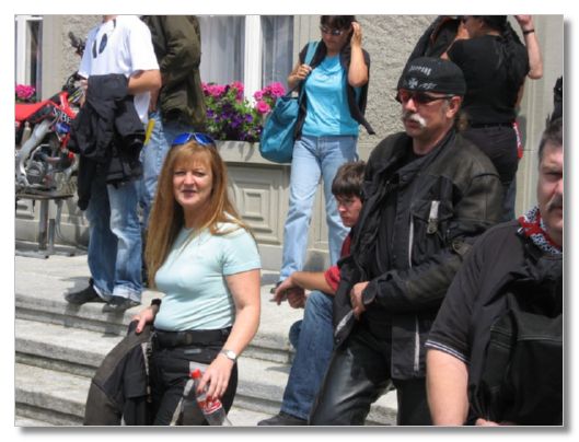 MOTORRADGOTTESDIENST IN ARBON VOM 03. JUNI 2007  (MIT MOSTINDIER STAMM)