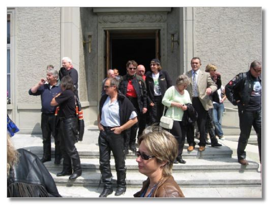 MOTORRADGOTTESDIENST IN ARBON VOM 03. JUNI 2007  (MIT MOSTINDIER STAMM)