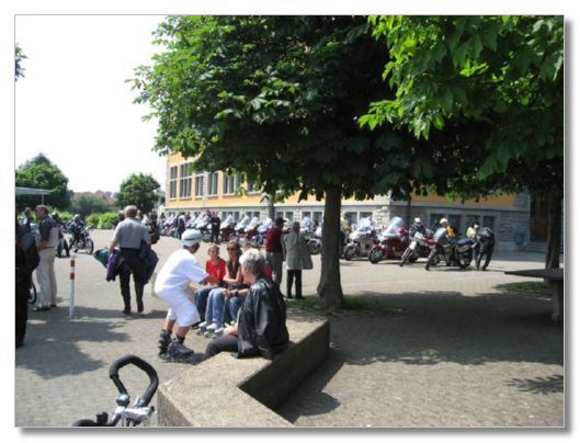 MOTORRADGOTTESDIENST IN ARBON VOM 03. JUNI 2007  (MIT MOSTINDIER STAMM)