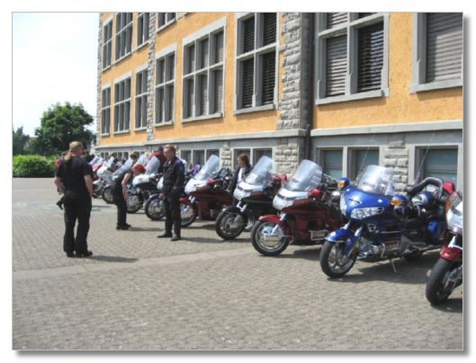 MOTORRADGOTTESDIENST IN ARBON VOM 03. JUNI 2007  (MIT MOSTINDIER STAMM)