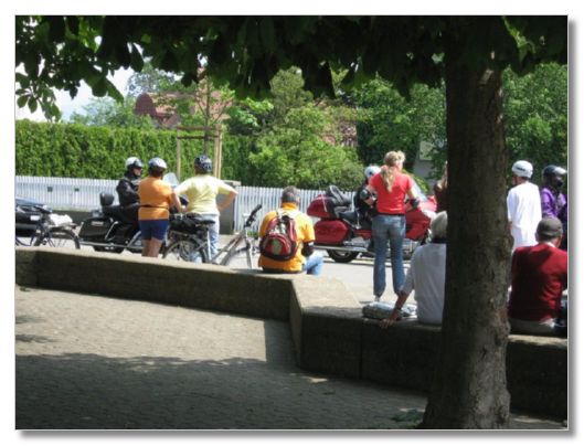 MOTORRADGOTTESDIENST IN ARBON VOM 03. JUNI 2007  (MIT MOSTINDIER STAMM)
