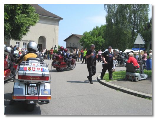 MOTORRADGOTTESDIENST IN ARBON VOM 03. JUNI 2007  (MIT MOSTINDIER STAMM)