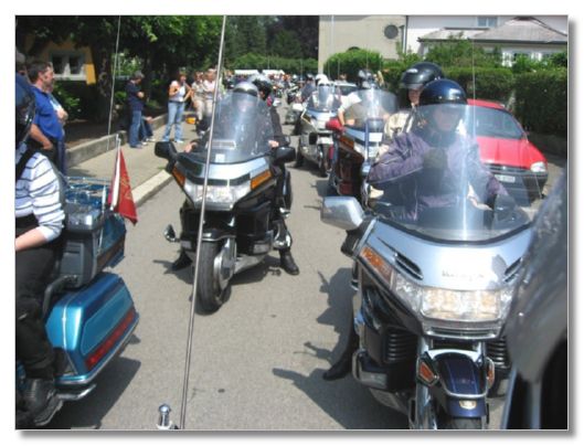 MOTORRADGOTTESDIENST IN ARBON VOM 03. JUNI 2007  (MIT MOSTINDIER STAMM)