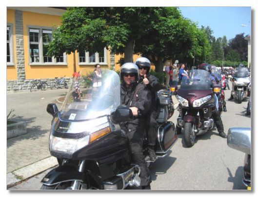 MOTORRADGOTTESDIENST IN ARBON VOM 03. JUNI 2007  (MIT MOSTINDIER STAMM)
