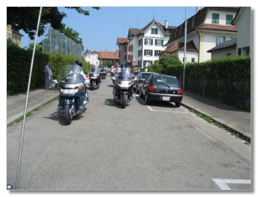 MOTORRADGOTTESDIENST IN ARBON VOM 03. JUNI 2007  (MIT MOSTINDIER STAMM)