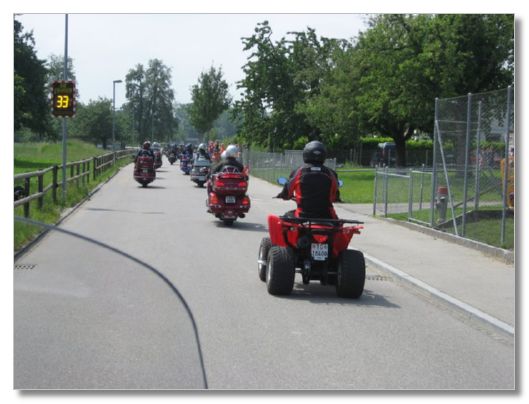 MOTORRADGOTTESDIENST IN ARBON VOM 03. JUNI 2007  (MIT MOSTINDIER STAMM)