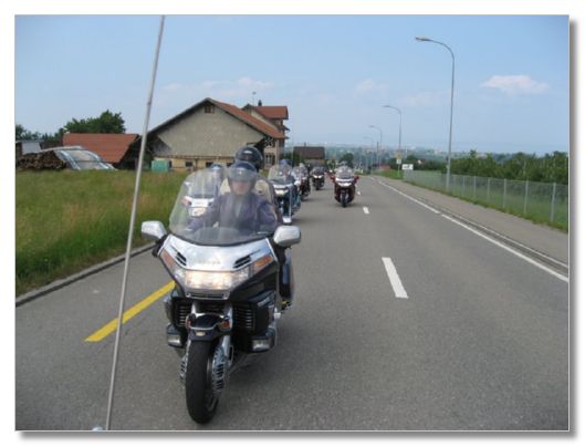 MOTORRADGOTTESDIENST IN ARBON VOM 03. JUNI 2007  (MIT MOSTINDIER STAMM)