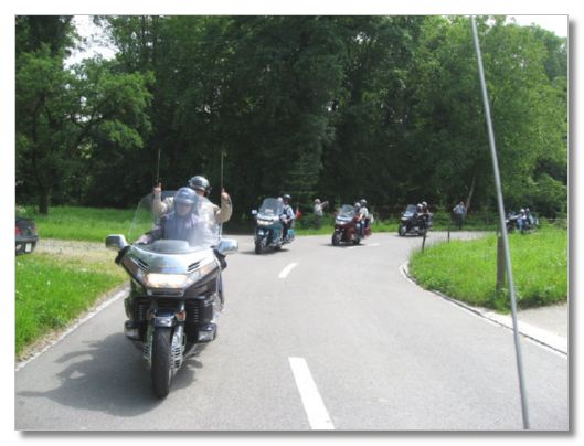 MOTORRADGOTTESDIENST IN ARBON VOM 03. JUNI 2007  (MIT MOSTINDIER STAMM)