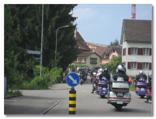 MOTORRADGOTTESDIENST IN ARBON VOM 03. JUNI 2007  (MIT MOSTINDIER STAMM)
