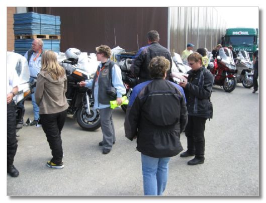 MOTORRADGOTTESDIENST IN ARBON VOM 03. JUNI 2007  (MIT MOSTINDIER STAMM)