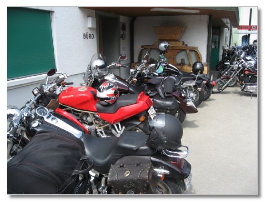 MOTORRADGOTTESDIENST IN ARBON VOM 03. JUNI 2007  (MIT MOSTINDIER STAMM)