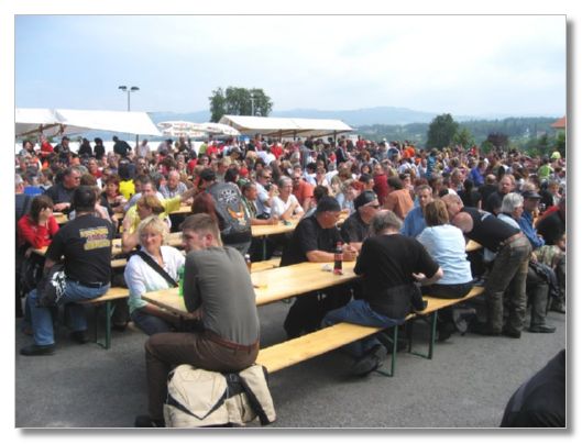 MOTORRADGOTTESDIENST IN ARBON VOM 03. JUNI 2007  (MIT MOSTINDIER STAMM)