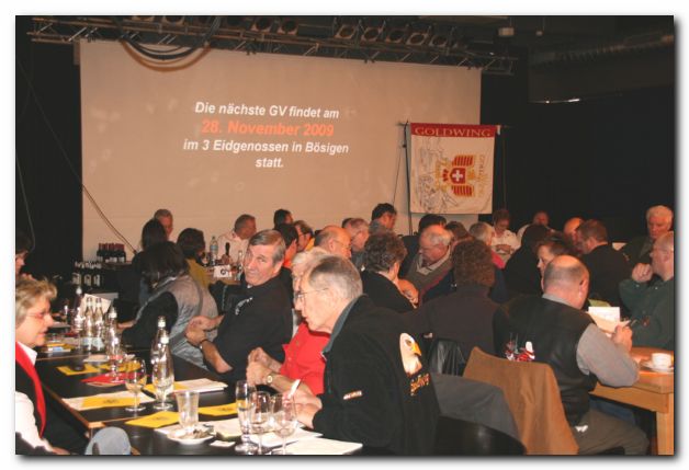 GENERALVERSAMMLUNG GWCCH 2008 - IM WYDEHOF IN BIRR
