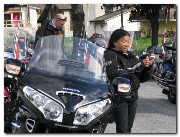 NATIONALES GOLDWING-TREFFEN VOM 15. JULI 2012 - STAMM OBERWALLIS