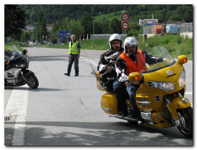 NATIONALES GOLDWING-TREFFEN VOM 15. JULI 2012 - STAMM OBERWALLIS