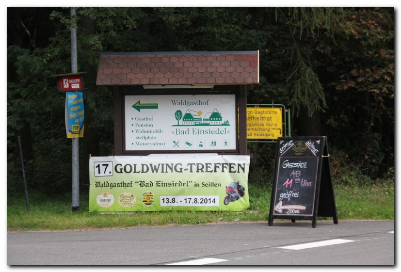 GWST Sachsen - 17. Goldwingtreffen vom 13. - 17.08.2014 in Seiffen 