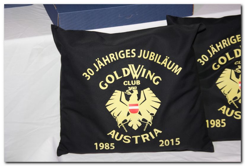 30 JAHRE GOLDWING-CLUB AUSTRIA VOM 22.-25.05.2015 IN UNTERWALTERSDORF