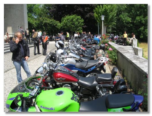 MOTORRADGOTTESDIENST IN ARBON VOM 03. JUNI 2007  (MIT MOSTINDIER STAMM)