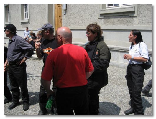 MOTORRADGOTTESDIENST IN ARBON VOM 03. JUNI 2007  (MIT MOSTINDIER STAMM)