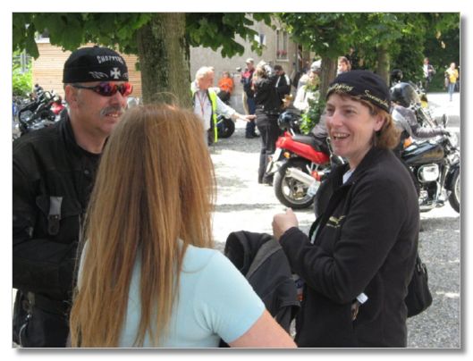 MOTORRADGOTTESDIENST IN ARBON VOM 03. JUNI 2007  (MIT MOSTINDIER STAMM)