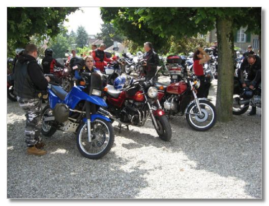 MOTORRADGOTTESDIENST IN ARBON VOM 03. JUNI 2007  (MIT MOSTINDIER STAMM)