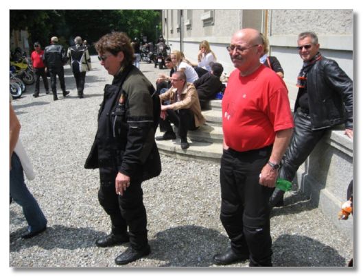MOTORRADGOTTESDIENST IN ARBON VOM 03. JUNI 2007  (MIT MOSTINDIER STAMM)