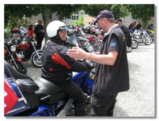 MOTORRADGOTTESDIENST IN ARBON VOM 03. JUNI 2007  (MIT MOSTINDIER STAMM)