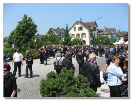 MOTORRADGOTTESDIENST IN ARBON VOM 03. JUNI 2007  (MIT MOSTINDIER STAMM)