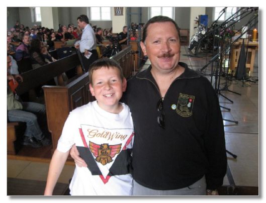 MOTORRADGOTTESDIENST IN ARBON VOM 03. JUNI 2007  (MIT MOSTINDIER STAMM)