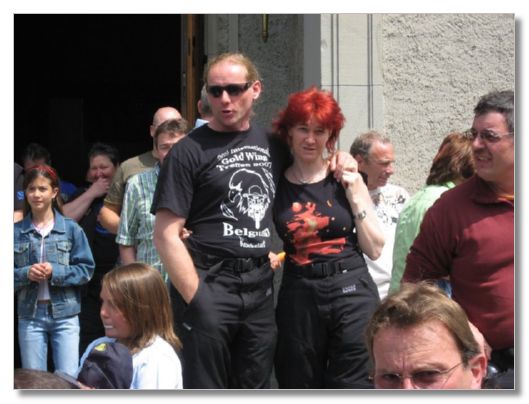 MOTORRADGOTTESDIENST IN ARBON VOM 03. JUNI 2007  (MIT MOSTINDIER STAMM)