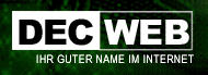DEC WEB - IHR GUTER NAME IM INTERNET